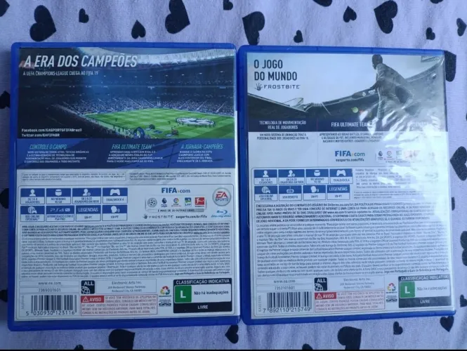 FIFA 18 e 19 PS4