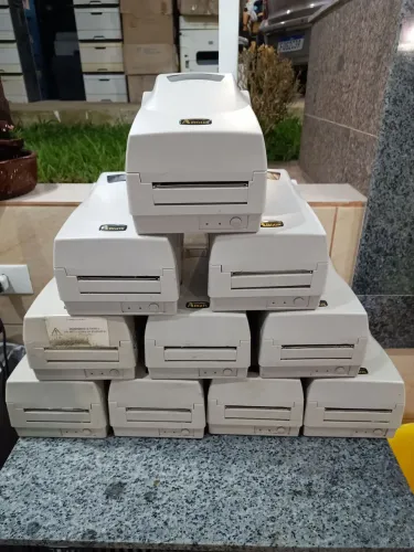 Vendo lote com 9 Impressoras Térmicas de Etiquetas Argox OS-214 Plus, valor unitário.