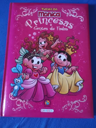 Livro Infantil Turma da Mônica Princesas