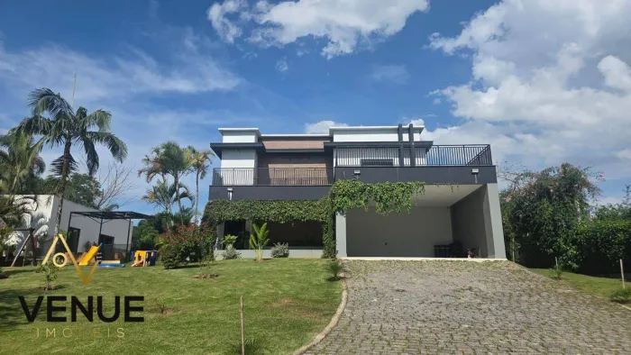 Casa com 3 dormitórios à venda, 350 m² por R$ 3.800.000 - Condomínio Chácaras Alvorada - A