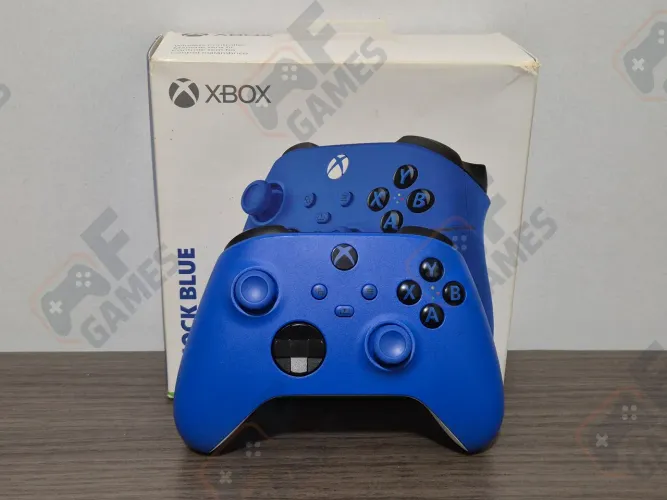 Controle Xbox Series Shock Blue Seminovo | Aceito Cartão!!!