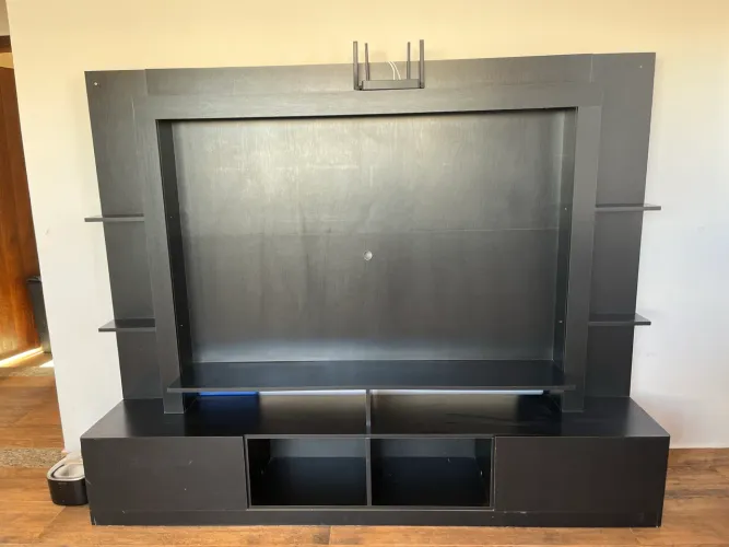 Rack Estante Painel TV até 65 cor Preto