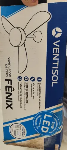VENTILADOR DE TETO VENTISOL FÊNIX