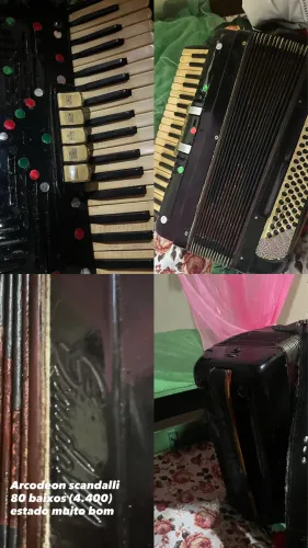 Arcodeon sacandalli 80 baixos