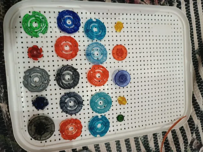 Beyblade shogun stell peças 