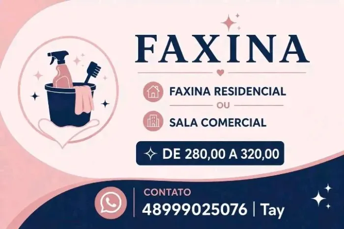 Diarista - faxina