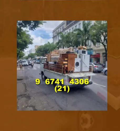 Frete para Jardim Grama) e( Vargem Pequena! Transporte e Carreto Ágil!