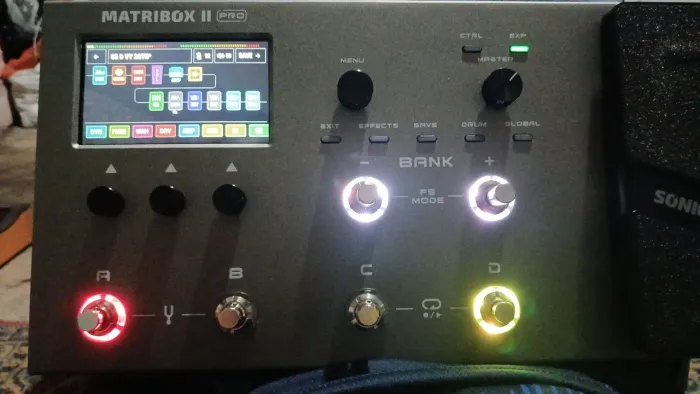 Pedaleira matri box 2 pro
