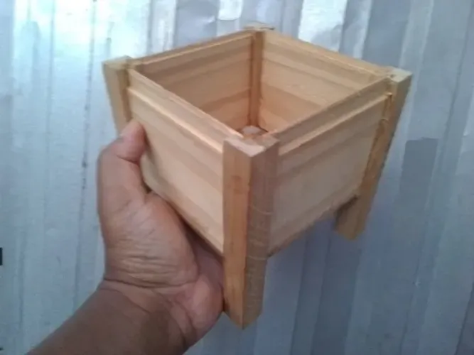 kit 3 mini vasos de planta