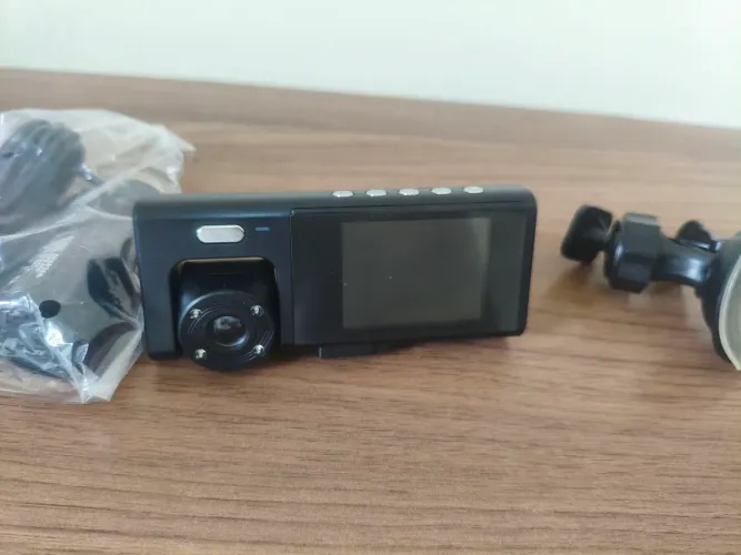 Câmera Veicular Dupla Full HD 1080p Wi-fi