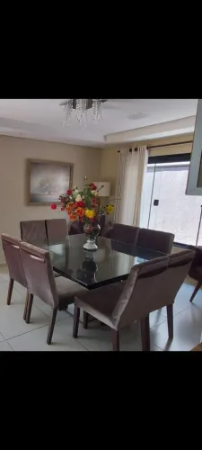 Mesa jantar 8 cadeiras casa verde