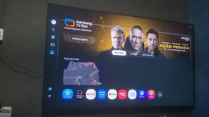 Smart TV 65 UHD 4K LED Samsung 65CU7700