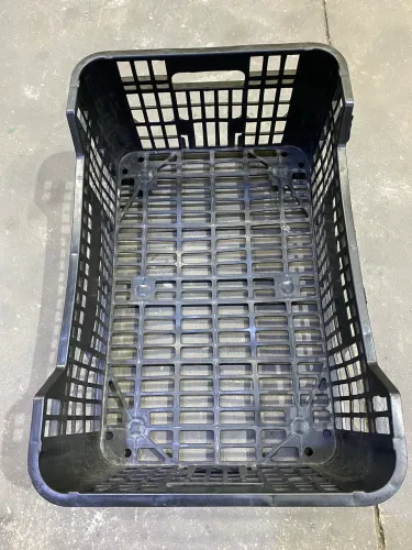 caixa de feira de plástico