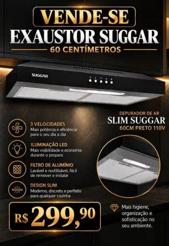 Vende se Exaustor Suggar 