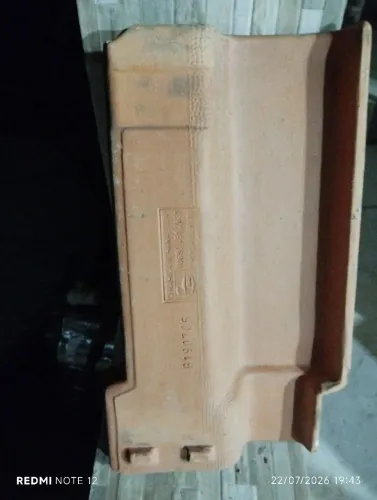 Telhas de Barro usadas por unidade