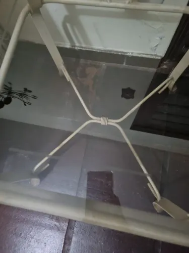 Conjunto de Mesa de vidro
