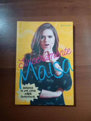 Livro " Sinceramente Maisa "
