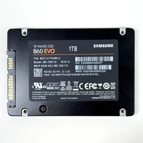 SSD 1TB Samsung 860 Evo 550MB/s HD USB p/ PC Mac Macbook Notebook Positivo Dell Xbox