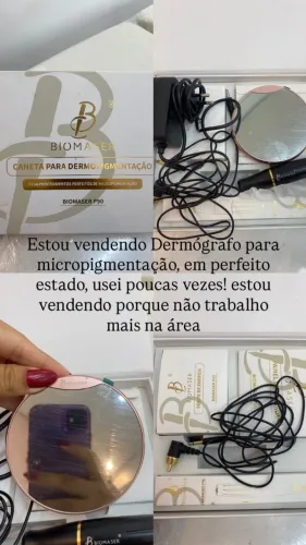 Dermógrafo para micropigmentação 