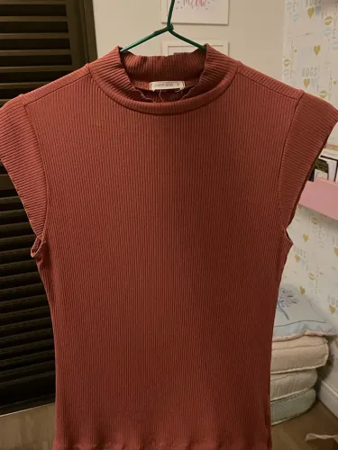 Camisa terracota básica 