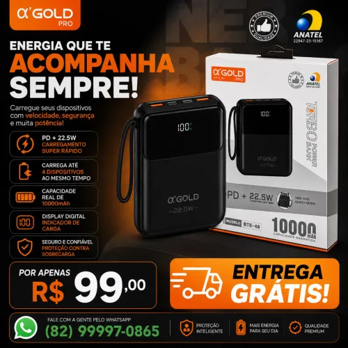 Carregador Portátil