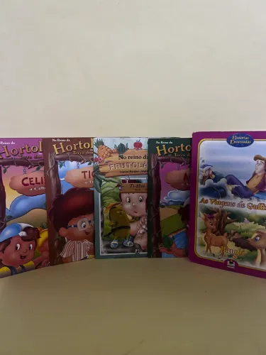 Lote com 5 livros 