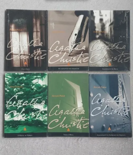 Agatha Christie - Coleção com 6 livros