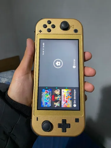 Nintendo Switch lite EDIÇÃO LIMITADA ZELDA