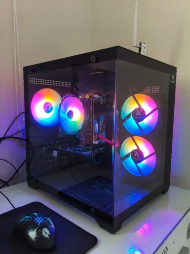 PC Completo Intel i5 | 16GB RAM | SSD 240GB | Placa de Vídeo GT 730 | Pronto para Uso