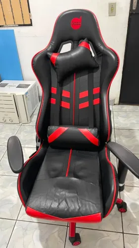 AVARIA - Cadeira gamer preto/vermelho - DAZZ