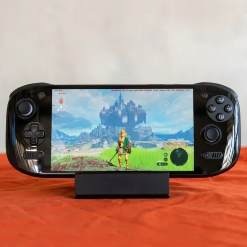 Odin 2 Portal Max (16GB/1TB) + Micro SD 512GB, Case e Grip Originais, Dock e Película