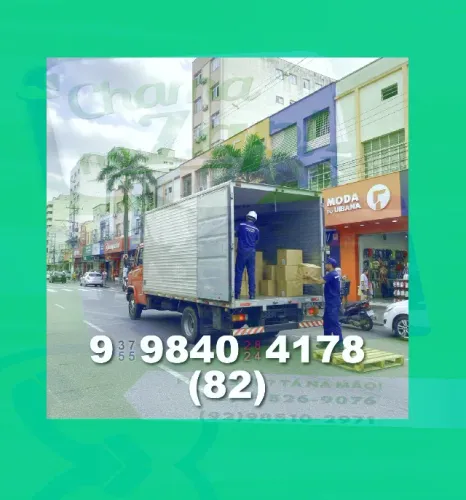 Frete! Rápido e seguro! Transporte de cargas com qualidade e confiança!