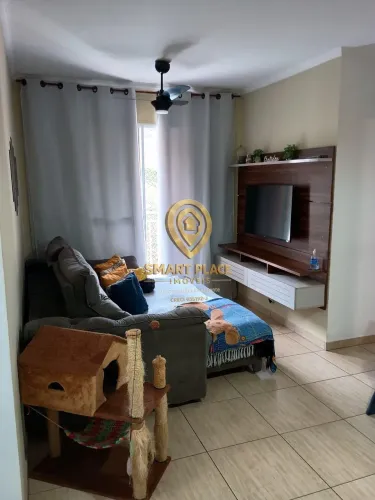 Apartamento de 3 quartos, sendo 1 suite á venda por R$ 320.000 com 66m² em Jardim Santa Ro