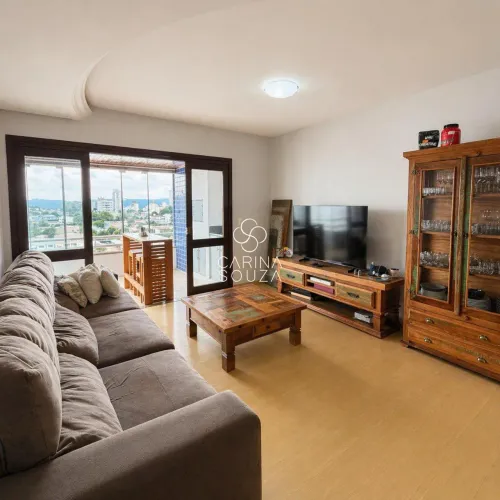 Apartamento mobiliado 3 dormitórios, suíte com hidro, sacada com churrasqueira e 2 vagas