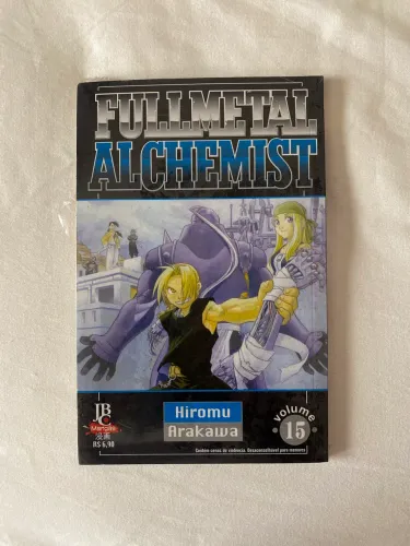 Mangá Fullmetal Alchemist #15 (LACRADO)
