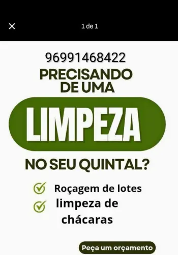 Roçagem urbana e rural