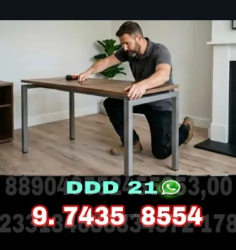 Montador de móveis completo: guarda-roupas, armários, closet e cômodas