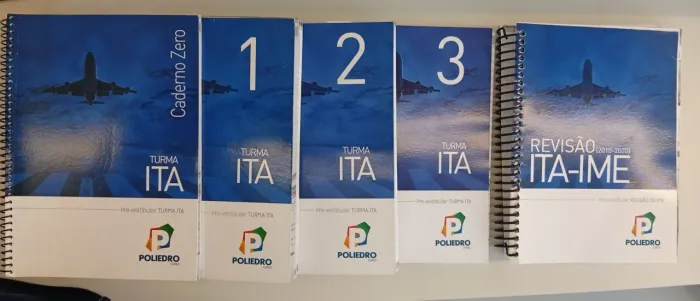 Coleção do Curso Poliedro ITA / IME do poliedro . Livros