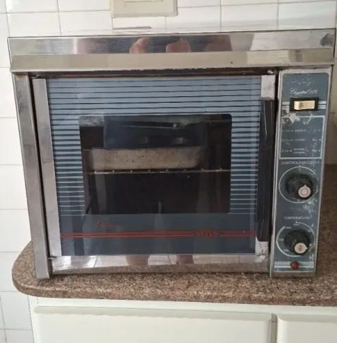 Forno Elétrico Crystal Advanced 1750w 46 Litros Layr Luxo Inox