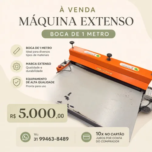 Máquina para corte e vinco