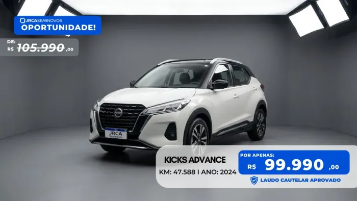 Nissan Kicks Advance 1.6 16V Flex AUT 2024