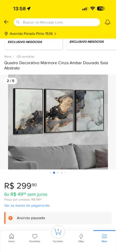 Kit quadros decorativos 