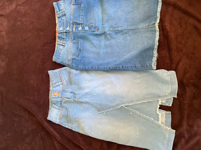 Kit saias jeans