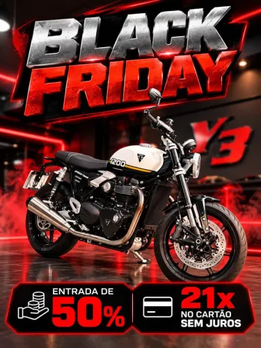 SPEED TWIN 1200CC BRANCA 2025/2025
