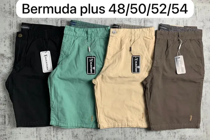 BERMUDAS BRIM/JEANS PLUS TAMANHO: 48,50,52,54