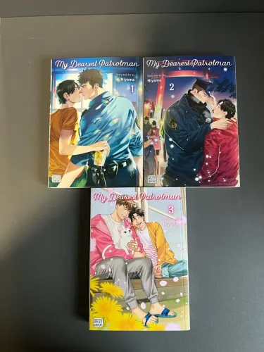 My dearest patrolman mangá vol 1 a 3 em inglês