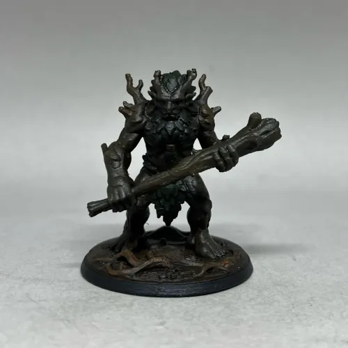 Miniatura Guerreiro Treant RPG de Mesa Impressão 3D