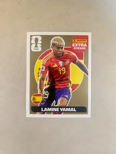 Figurinha legend Lamine Yamal