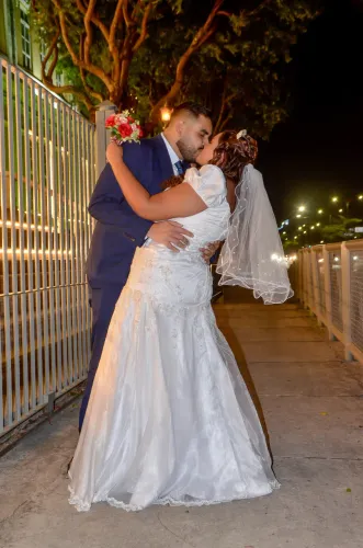Véu de casamento com pérolas