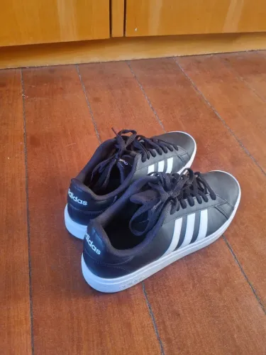 Tênis Adidas Grand Court Casual Preto Tam 42 (Original/Conservado)